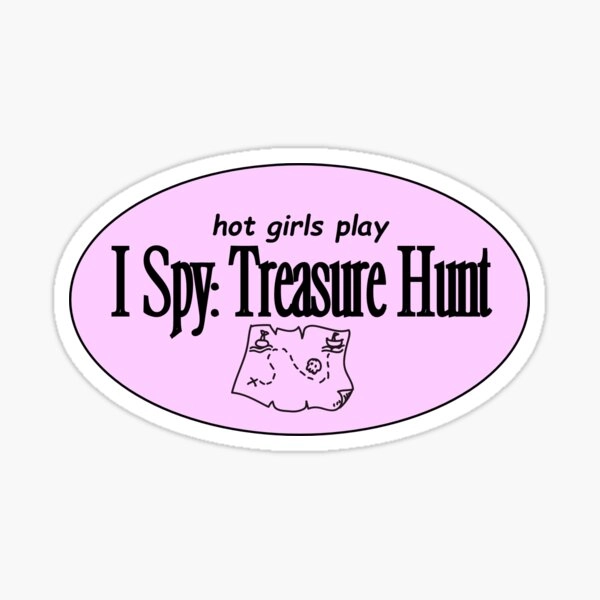 Hot girls play I Spy: Treasure Hunt Sticker
