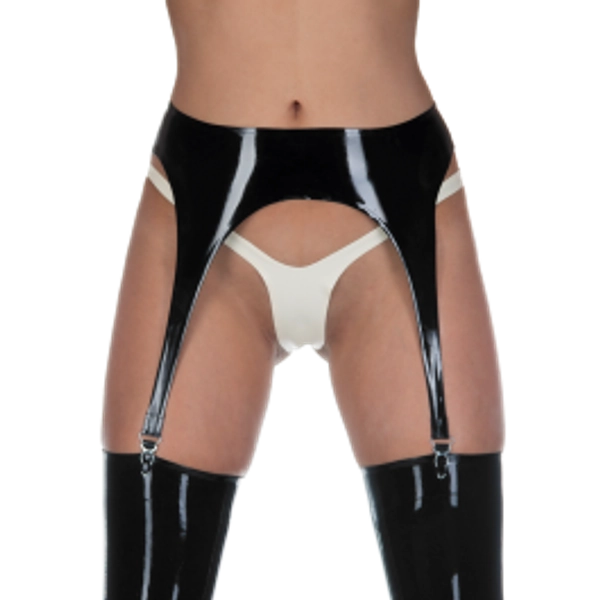 Latex Suspender Belt by Libidex