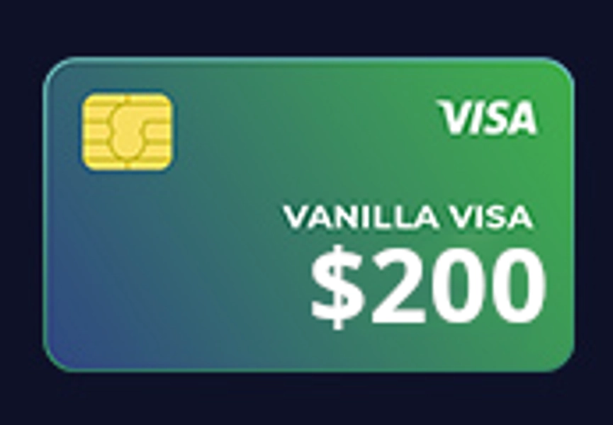Vanilla VISA $200 US
