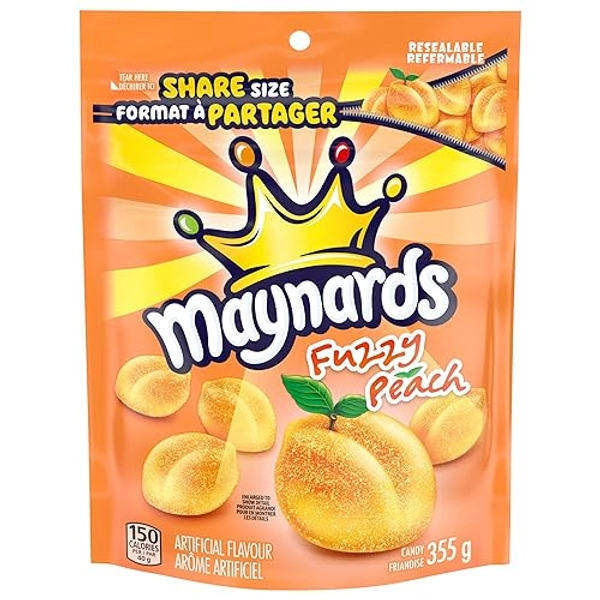 Maynards Fuzzy Peach Candy