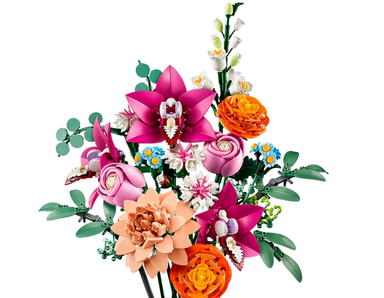 Pretty Pink Flower Bouquet 10342 | The Botanical Collection | Buy online at the Official LEGO® Shop GB 