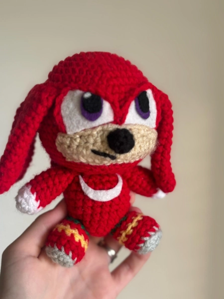 Knuckles Crocheted Plush