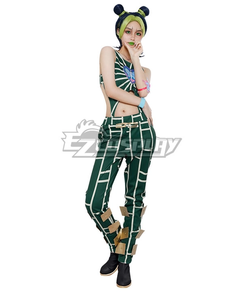 JoJo's Bizarre Adventure: Stone Ocean Jolyne Cujoh Anime Cosplay Costume