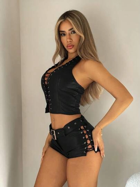 top & Shorts 2 Pieces Set