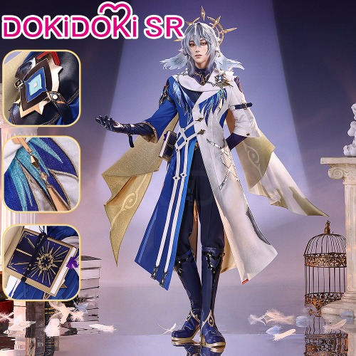 DokiDoki-SR Game Honkai: Star Rail Cosplay Sunday Costume Harmony New Skin | Costume Only-S-Order Processing Time Refer to Description Page