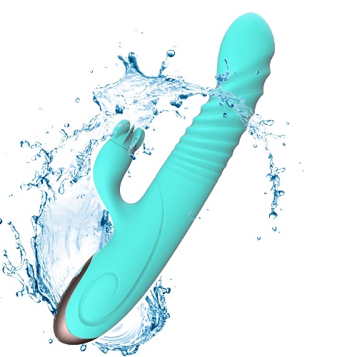 2023 Powerful Massage Rabbit Female Toys Personal Handheld for Relief Sexy Women Pleasure Thrusting Multi-Speeds Stimulation Couple Good Portable Gift 092008