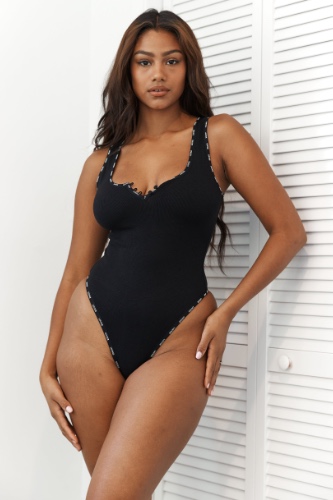 Essential Bodysuit - Black | XS
