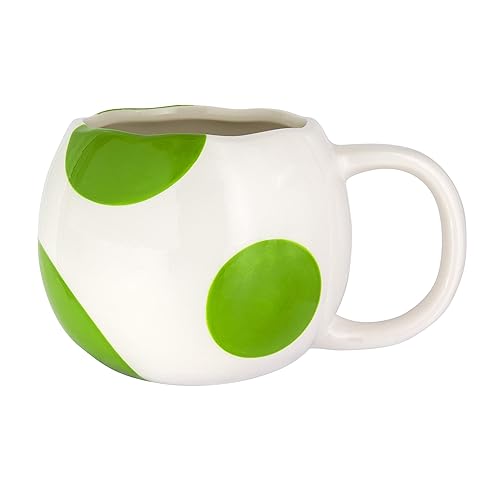 Paladone - Nintendo Officially Licensed Merchandise - Super Mario Bros Yoshi Egg Coffee Mug