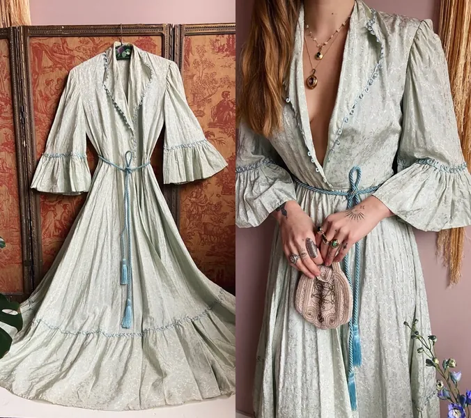 Vintage prairie dress