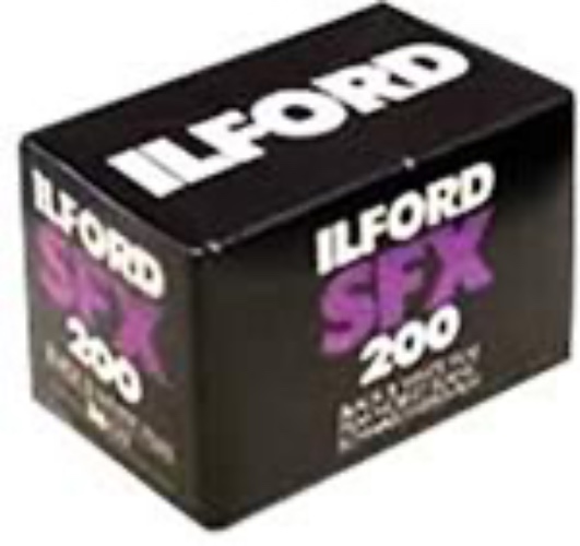 Ilford SFX 200 Infrarood 135-36 Zwart-witte drukfilm (35mm 36-exp ISO-200)