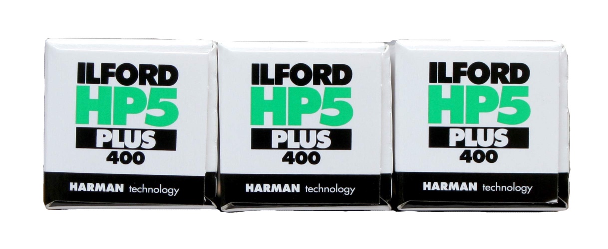 Ilford HP5 Plus 400 ASA 120mm pak van 3