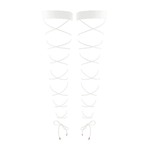 Crisscross Stay Up Crystal - XS/S/M / Crystal