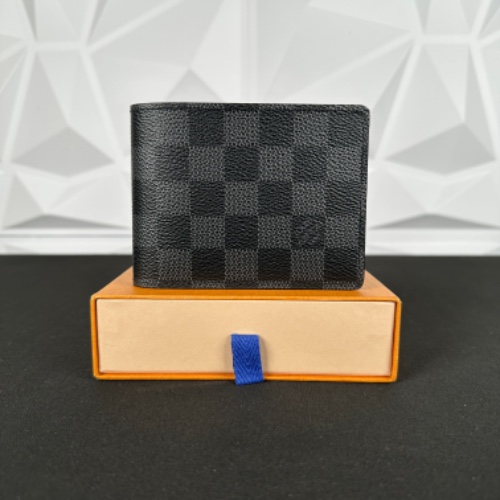 Louis Vuitton Damier Graphite Multiple Wallet (RI5116)