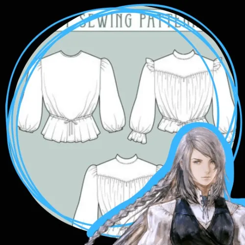 Sewing Pattern for Jill's blouse