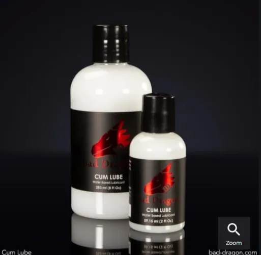 Bad Dragon Cum Lube 9, 8 ounce bottles