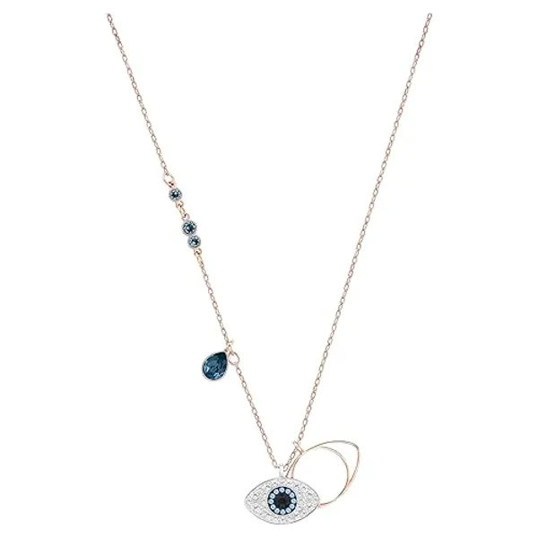Swarovski Symbolic Evil Eye Crystal Jewelry Collection, Featuring Necklaces, Earrings, and Bracelets - Pendant Necklace
