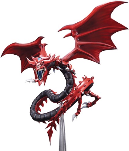 Kotobukiya Yu-Gi-Oh!: Slifer The Sky Dragon Egyptian God PVC Statue, Multicolor 19 inches - 19 inches