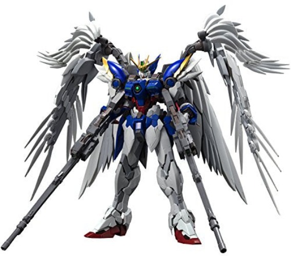 Shin Kidou Senki Gundam Wing Endless Waltz - XXXG-00W0 Wing Gundam Zero Custom - Hi-Resolution Model - 1/100 (Bandai)　 - Brand New