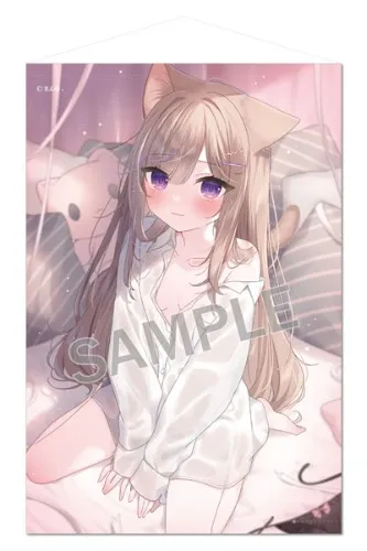 Mafuyu B2 Wall Scroll -Sweet Night- Leo-chan ExtraEdition(Pre-order)