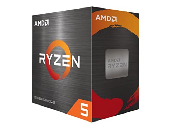 AMD Ryzen 5 5600 with Wraith Stealth Fan - (Socket AM4/6 Cores -12 Threads/Min Frequency 3.5GHZ- Boost Frequency 4.4GHz/35MB/65W) - 100-100000927BOX Multicolor