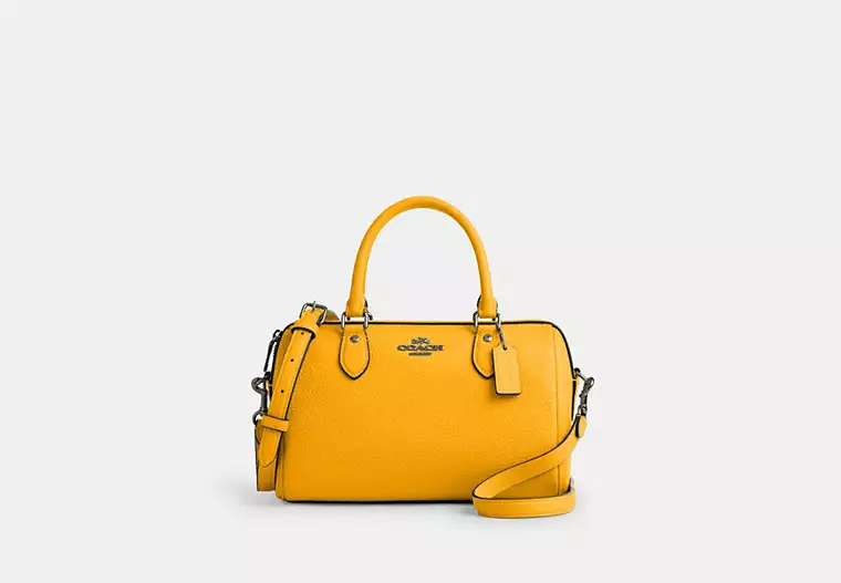 COACH - Turmeric Rowan Satchel Bag