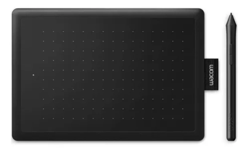 Tableta digitalizadora Wacom One by Wacom CTL-472  negra y roja