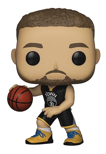 Funko POP NBA: Warriors - Stephen Curry, Multicolor, One Size - Modern - Solid