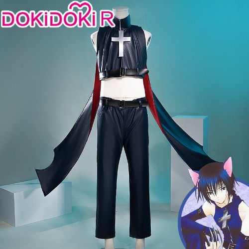 【Size S-3XL】DokiDoki-R Anime Shugo Chara Cosplay Tsukiyomi Ikutoi Costume / Wig | Costume Only-MEN-L-PRESALE