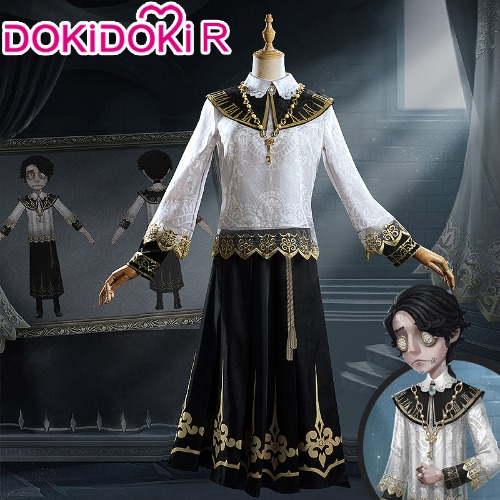 【Size S-2XL】DokiDoki-R Game Identity Ⅴ Cosplay Aesop Carl Costume Watchman Embalmer | L-PRESALE
