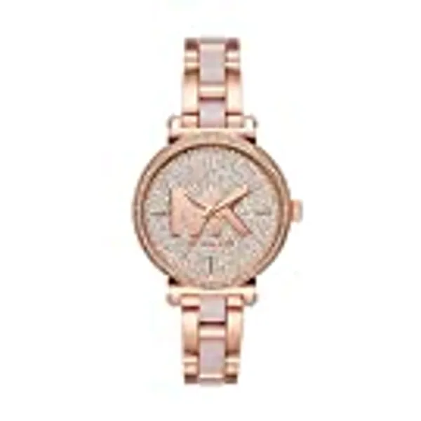 Michael Kors Women's MK4336 Sofie Analog Display Quartz Rose Gold Watch