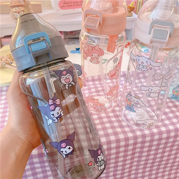 Kawaii Sticker Embellished Sippies