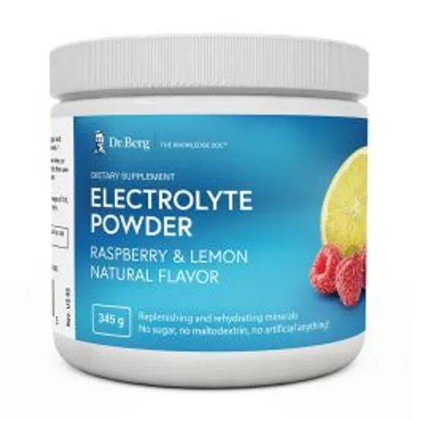 Electrolyte Powder Raspberry & Lemon Natural Flavor