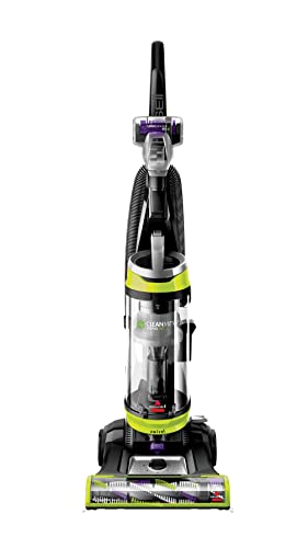 BISSELL 2252 CleanView Swivel Upright Bagless Vacuum with Swivel Steering, Powerful Pet Hair Pick Up, Specialized Pet Tools, Large Capacity Dirt Tank, Easy Empty, Green - Green