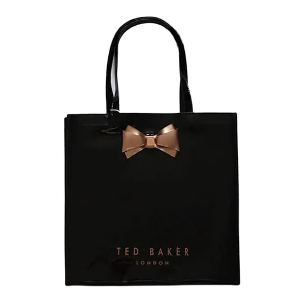 Ted Baker Women Plain Bow Icon Shopper Bag 'ALACON' Size Large