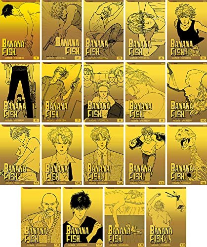 Banana Fish Manga Complete 19-book Set Vol. 1-19 by Akimi Yoshida
