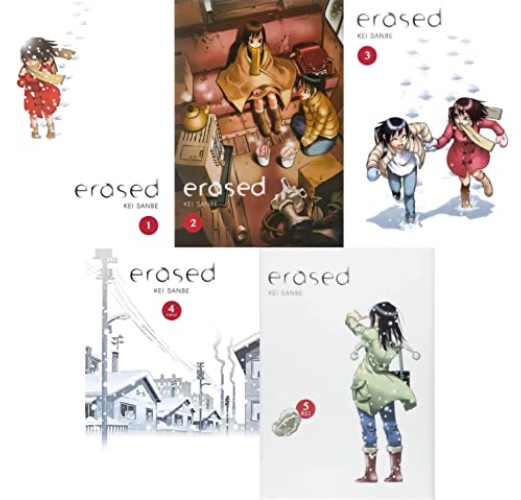 Erased Manga Set Vol.1-5 by Kei Sanbe