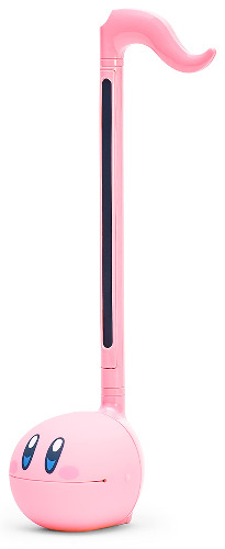 Otamatone [Kirby - English Version Pink Hero Video Game Character Japanese Electronic Musical Instrument Portable Synthesizer from Japan - Single Item