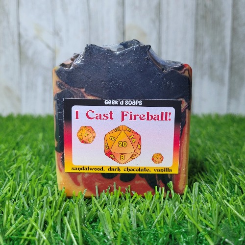 I Cast Fireball Artisan Soap