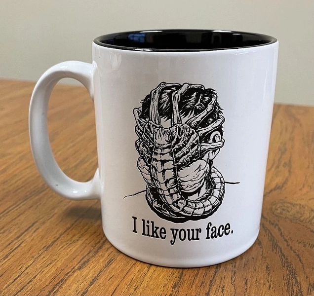 Alien Facehugger 11oz Coffee Mug - I like your face