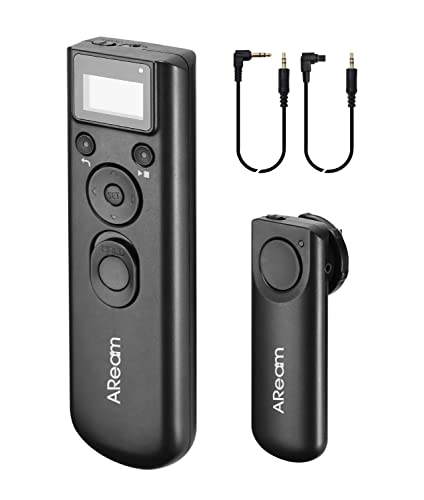 Wireless Digital Timer Remote Shutter Release Trigger Intervalometer for Canon EOS Rebel T6 T7 80D 70D 60D 60Da 77D T7i T6i T6s SL2 SL1 T5 T3 T5i T4i T3i T2i EOS R M6 M5 Cameras… - T1