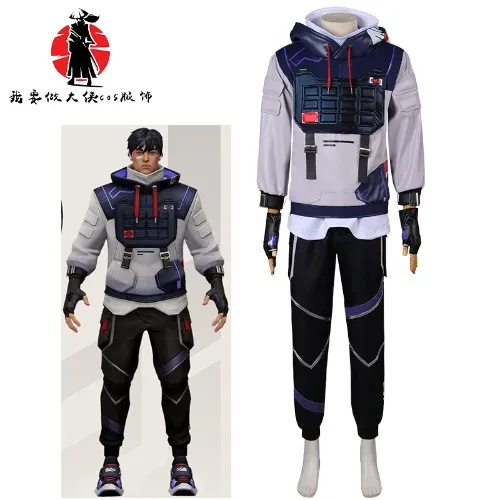 Valorant ISO cosplay Men's game clothing