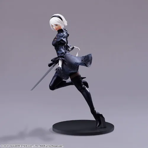 Square Enix - NieR Automata Form-ism Figure - 2B (YoRHa No.2 Type B): No Goggles ver.