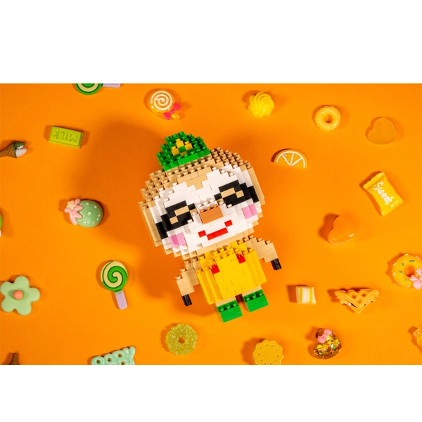ACNH Building Blocks DIY Miniature Cute ACNH Toys Pixel Art - Leif