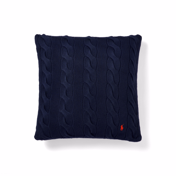 Hanley Cable-Knit Throw Pillow