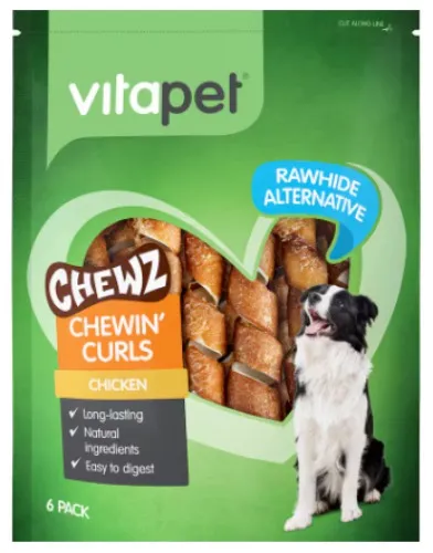 Dog Treats: Chewing Curls