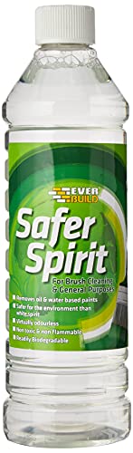 Everbuild Safer Sprit – Non-Toxic – Virtually Odourless – Non-Flammable – Clear – 750ml