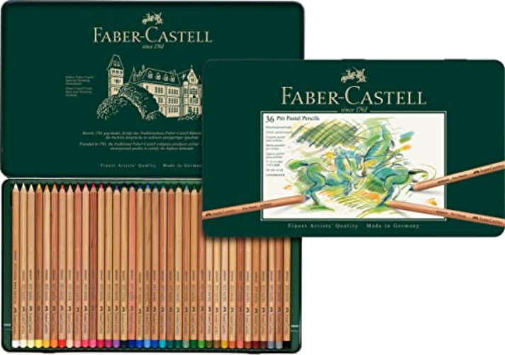 Faber-Castell PITT Pastel Pencils Tin Of 36 - 36 Count (Pack of 1) - Single