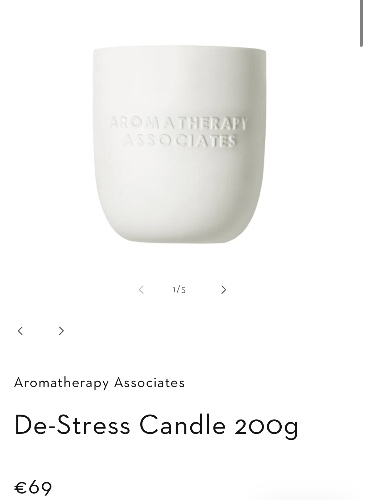 Aromatherapy candle gift