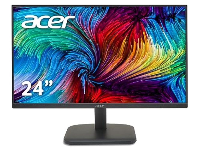 Acer 24 inch Monitor UM.QE1EE.H08 | VA Panel | 1920 x 1080 | 100Hz | FreeSync | HDMI, VGA - 24-inch
