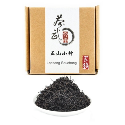 Cha Wu-[B] Lapsang Souchong Black Tea Loose Leaf,3.5oz/100g,No Smokey Taste,Loose Leaf Tea,Chinese KongFu Cha - Cha Wu-[B] 3.5 Ounce (Pack of 1)